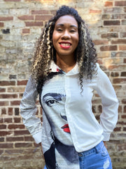 Para Siempre Frida Button Up Blouse