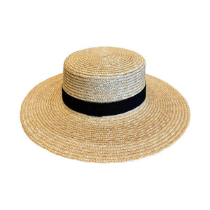 Billie Panama-Style Straw Hat - Granola Child