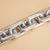 Exaggerated Square Chunky Chain Bracelet in Silver - Granola Child