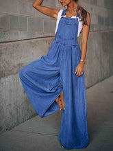 Soul Army Wide Leg Denim Overalls