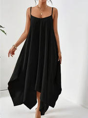Tara Scoop Neck Midi Cami Dress