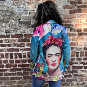 Frida in the Garden Button-up Blouse