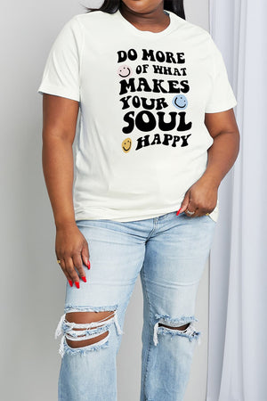 Soul Happy Cotton Tee by Simply Love