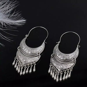 Tribal Vintage Tassel Earrings