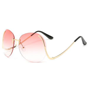 Biggy O Rimless Round Sunglasses - Granola Child