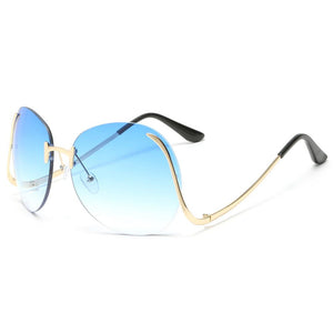 Biggy O Rimless Round Sunglasses - Granola Child