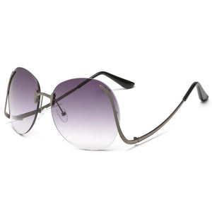 Biggy O Rimless Round Sunglasses - Granola Child