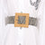 Striped Seaside Boho Buckle Belt