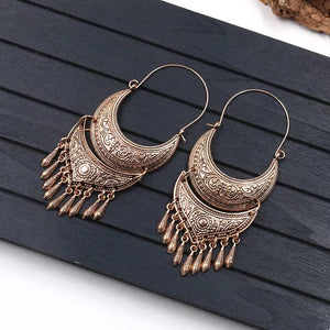 Tribal Vintage Tassel Earrings