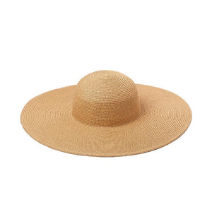 Farrah Big Brim Straw Hat - Granola Child