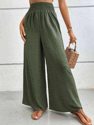 Natalya Wide Waistband Relax Fit Long Pants