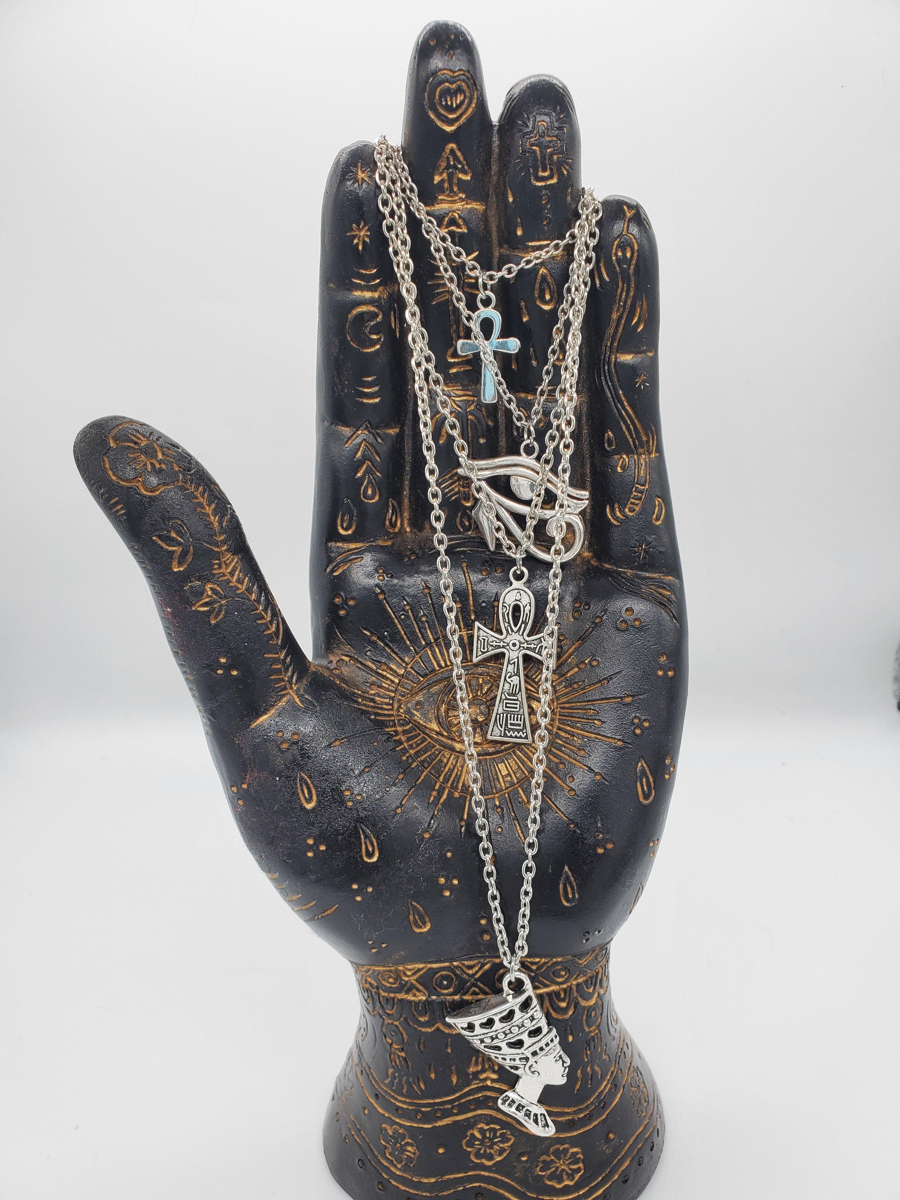 Egyptian 4 Chain Necklace Set - Granola Child