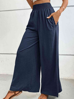 Natalya Wide Waistband Relax Fit Long Pants