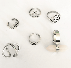 Gypsy Bohemian Ring Set - Granola Child