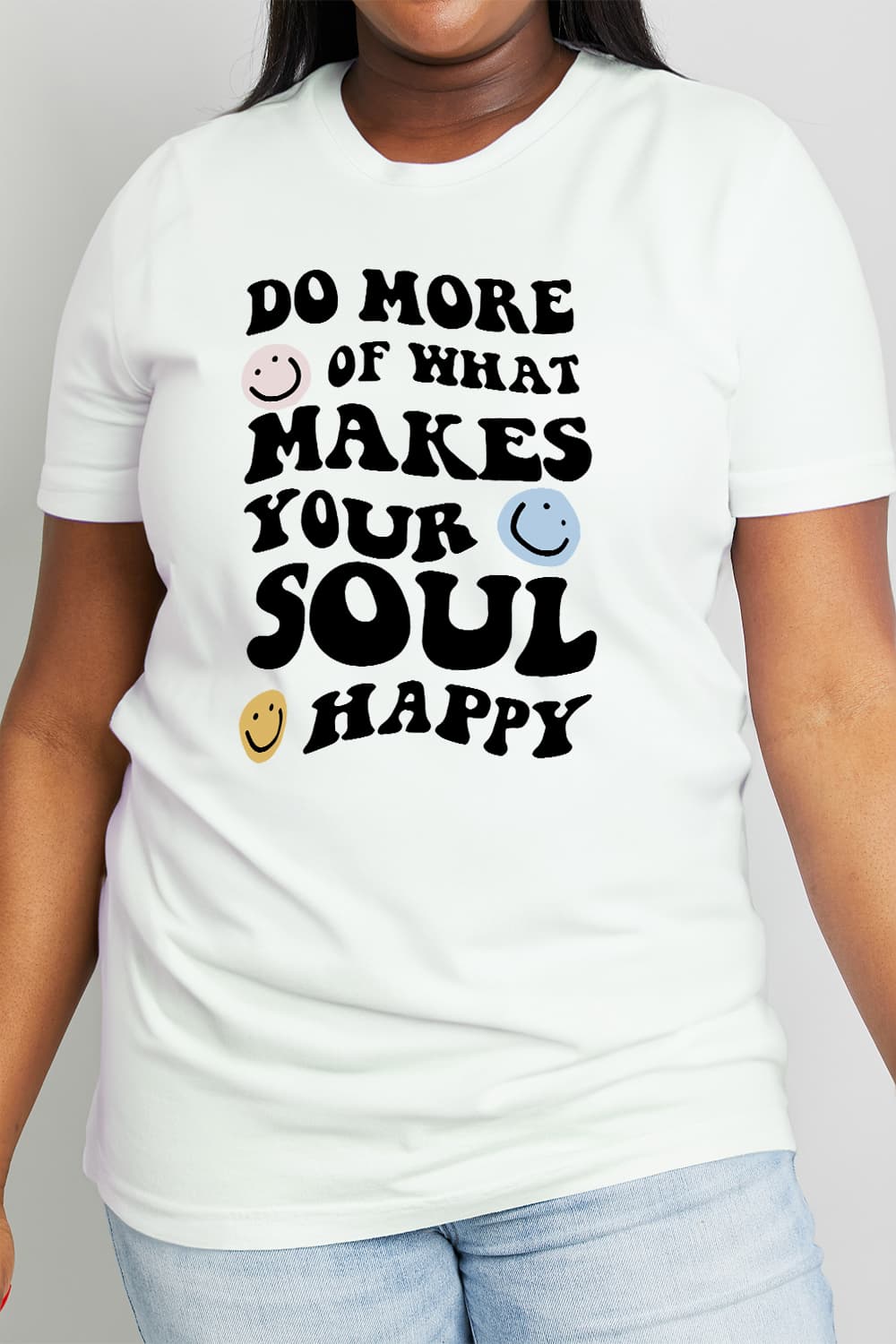 Soul Happy Cotton Tee by Simply Love