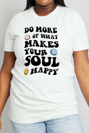 Soul Happy Cotton Tee by Simply Love