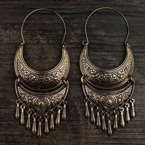 Tribal Vintage Tassel Earrings