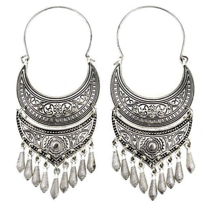 Tribal Vintage Tassel Earrings