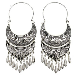 Tribal Vintage Tassel Earrings