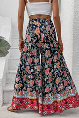Amanda Floral High Waist Palazzo Pants