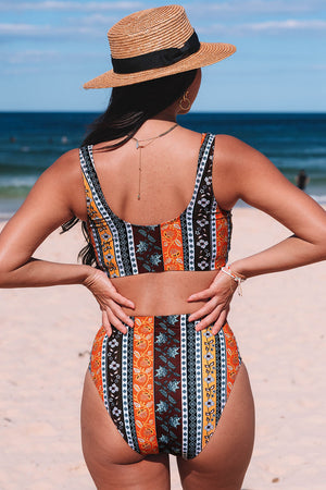 Hendrix Printed Two-Piece Swimsuit