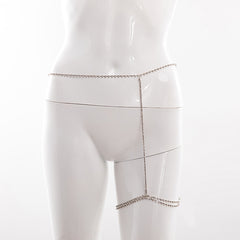 Waist to Thigh Stone Body Chain