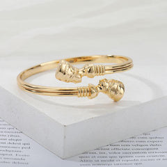Nefertiti SS Vermeil Bracelet - Granola Child