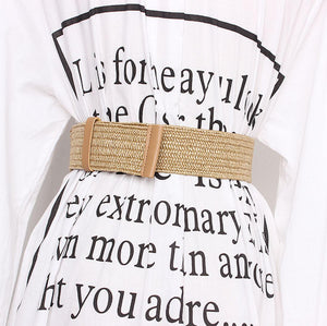 Seaside Boho Buckle Belt in Apricot - Granola Child