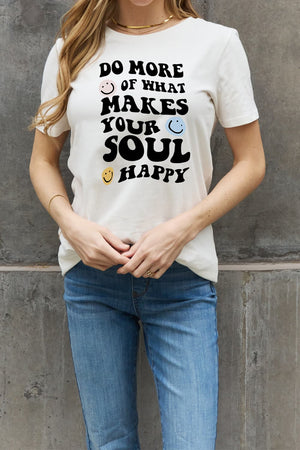 Soul Happy Cotton Tee by Simply Love