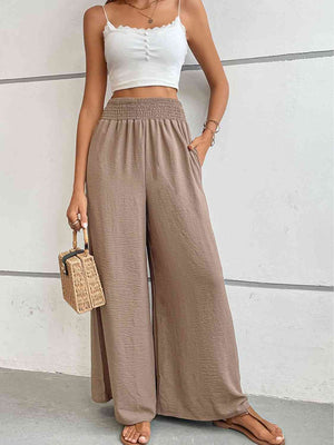 Natalya Wide Waistband Relax Fit Long Pants