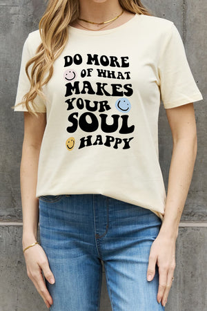 Soul Happy Cotton Tee by Simply Love