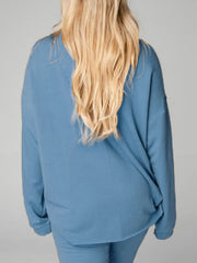 Missin' You Distressed Sweatshirt and Joggers Set