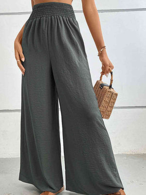 Natalya Wide Waistband Relax Fit Long Pants