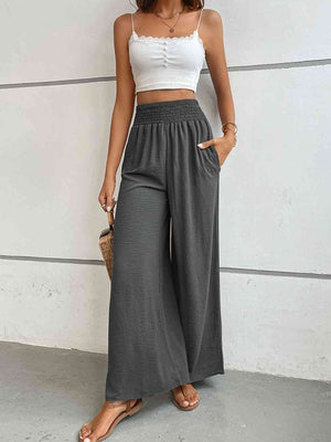 Natalya Wide Waistband Relax Fit Long Pants