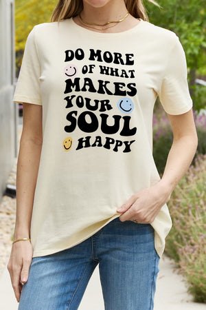 Soul Happy Cotton Tee by Simply Love