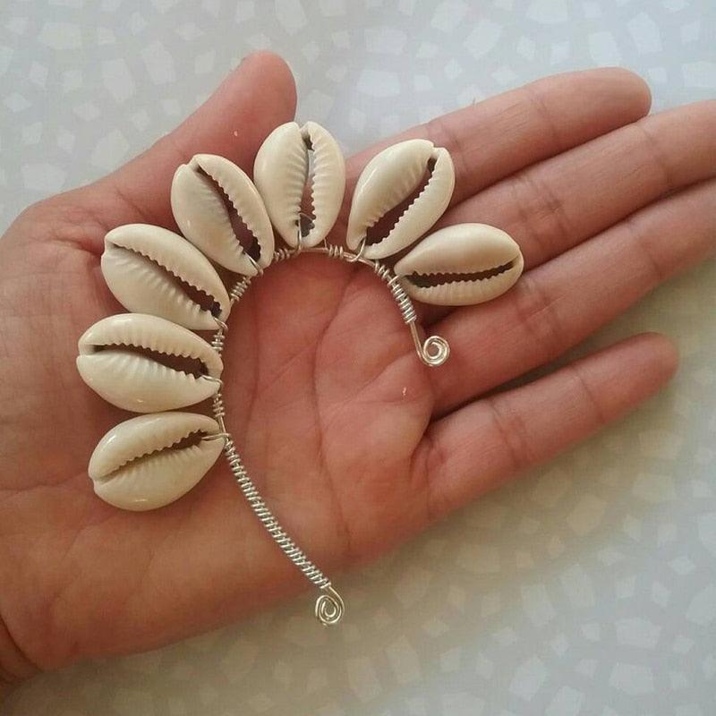 Cowrie Shell Ear Cuff - Granola Child