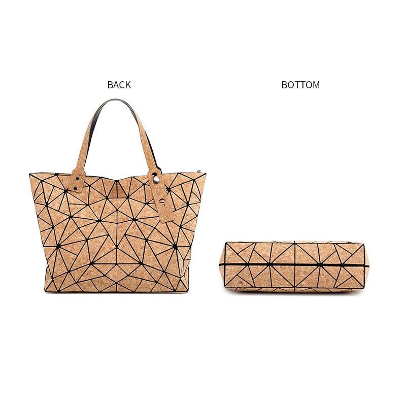 Diamante Geometric Cork Purse - Granola Child