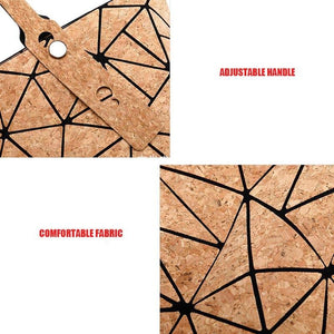 Diamante Geometric Cork Purse - Granola Child