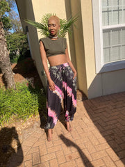 Cap Sleeve Crop Top T Shirt in Green - Granola Child